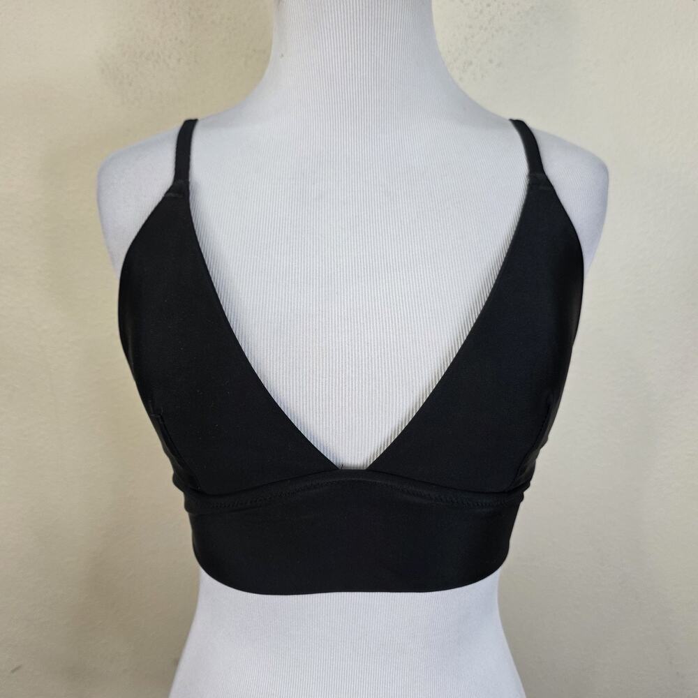 Aerie Bikini Set 3 Pieces Mix & Match Black Small & Medium Triangle - Picture 2 of 14
